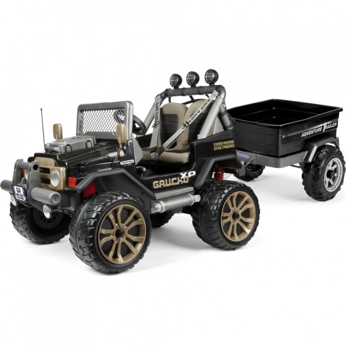 Детский электромобиль PEG-PEREGO GAUCHO XP с прицепом IGTR0937-IGOD0555 Детский электромобиль PEG-PEREGO GAUCHO XP с прицепом IGTR0937-IGOD0555