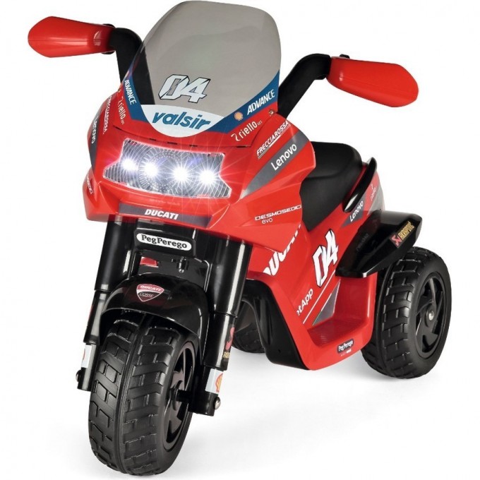Детский электромотоцикл PEG-PEREGO DUCATI DESMOSEDICI EVO IGED0922 Детский электромотоцикл PEG-PEREGO DUCATI DESMOSEDICI EVO IGED0922