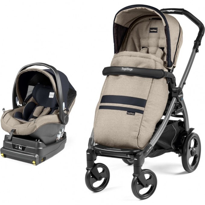 Коляска 2 в 1 PEG-PEREGO BOOK 51 I-SIZE TRAVEL SYSTEM LUXE ECRU PACK01-00000000010 Коляска 2 в 1 PEG-PEREGO BOOK 51 I-SIZE TRAVEL SYSTEM LUXE ECRU PACK01-00000000010