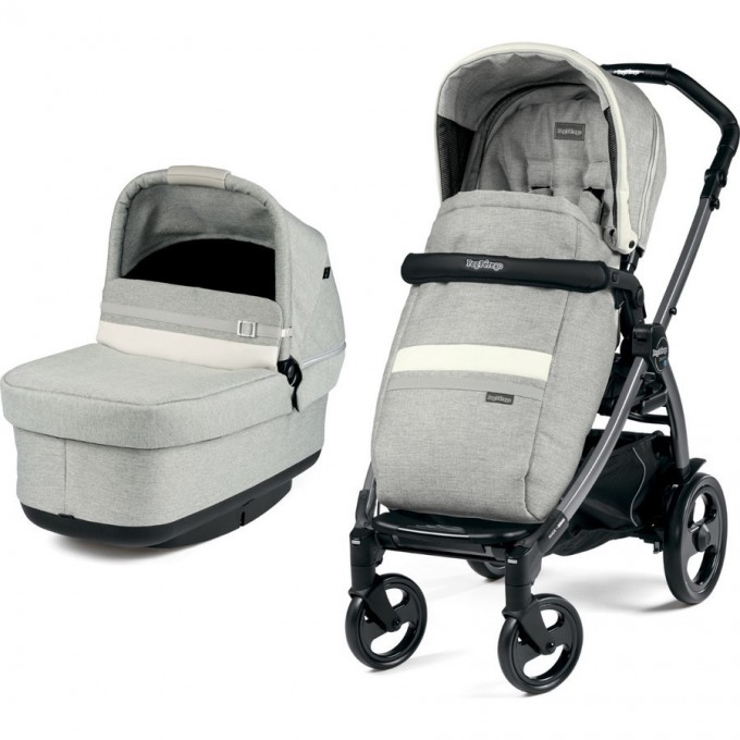 Коляска 2 в 1 PEG-PEREGO BOOK 51 POP-UP COMBO LUXE PURE PACK02-00000000008 Коляска 2 в 1 PEG-PEREGO BOOK 51 POP-UP COMBO LUXE PURE PACK02-00000000008