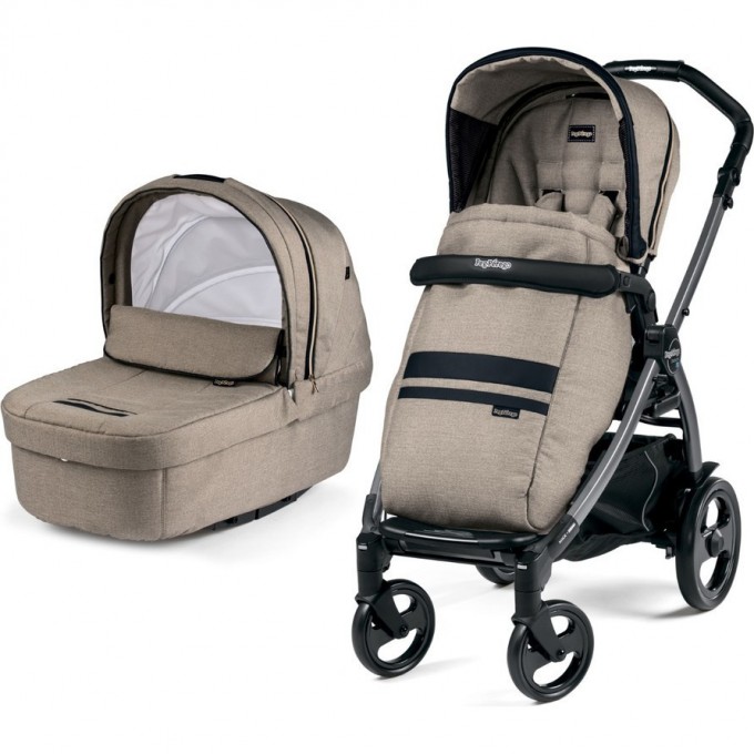 Коляска 2 в 1 PEG-PEREGO BOOK 51 PRIMONIDO COMBO LUXE ECRU PACK02-00000000014 Коляска 2 в 1 PEG-PEREGO BOOK 51 PRIMONIDO COMBO LUXE ECRU PACK02-00000000014