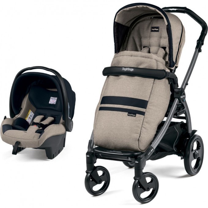Коляска 2 в 1 PEG-PEREGO BOOK 51 SL TRAVEL SYSTEM LUXE ECRU PACK01-00000000002 Коляска 2 в 1 PEG-PEREGO BOOK 51 SL TRAVEL SYSTEM LUXE ECRU PACK01-00000000002