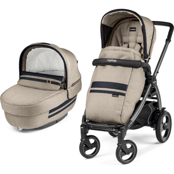 Коляска 2 в 1 PEG-PEREGO BOOK 51S ELITE COMBO LUXE ECRU PACK02-00000000018 Коляска 2 в 1 PEG-PEREGO BOOK 51S ELITE COMBO LUXE ECRU PACK02-00000000018