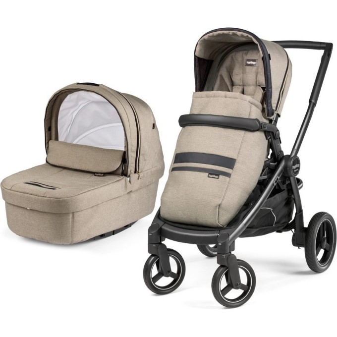 Коляска 2 в 1 PEG-PEREGO TEAM PRIMONIDO COMBO LUXE ECRU PACK02-00000000094 Коляска 2 в 1 PEG-PEREGO TEAM PRIMONIDO COMBO LUXE ECRU PACK02-00000000094