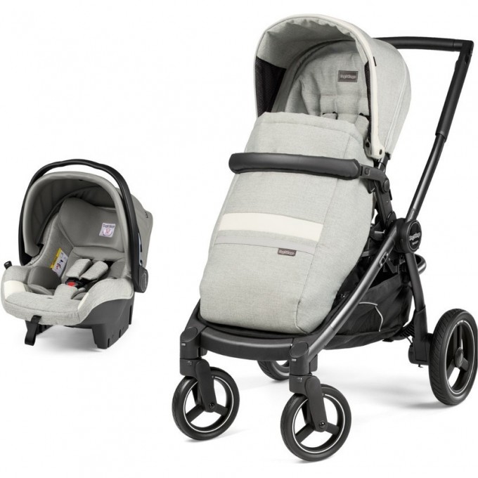 Коляска 2 в 1 PEG-PEREGO TEAM SL TRAVEL SYSTEM LUXE PURE PACK01-00000000080 Коляска 2 в 1 PEG-PEREGO TEAM SL TRAVEL SYSTEM LUXE PURE PACK01-00000000080