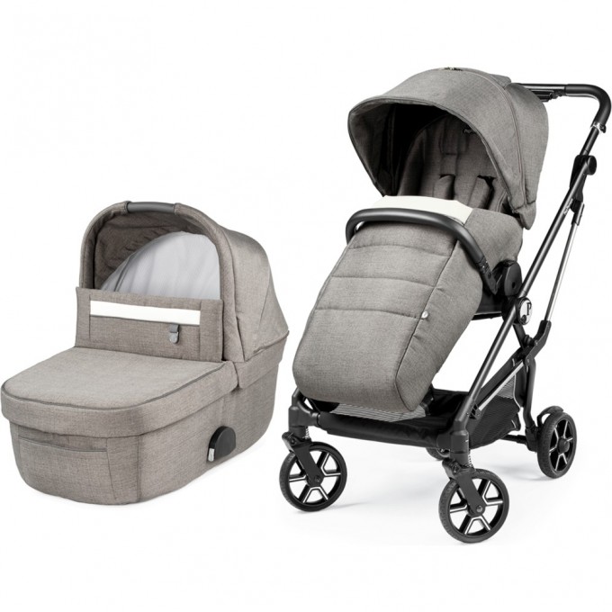 Коляска 2 в 1 PEG-PEREGO VIVACE COMBO CITY GREY PACK-000012-000001-1 Коляска 2 в 1 PEG-PEREGO VIVACE COMBO CITY GREY PACK-000012-000001-1