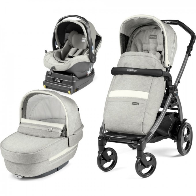 Коляска 3 в 1 PEG-PEREGO BOOK 51 ELITE I-SIZE LUXE PURE PACK00-00000000008 Коляска 3 в 1 PEG-PEREGO BOOK 51 ELITE I-SIZE LUXE PURE PACK00-00000000008