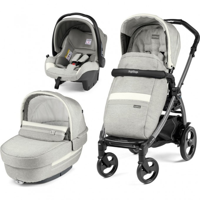 Коляска 3 в 1 PEG-PEREGO BOOK 51 ELITE SL LUXE PURE PACK00-00000000000 Коляска 3 в 1 PEG-PEREGO BOOK 51 ELITE SL LUXE PURE PACK00-00000000000