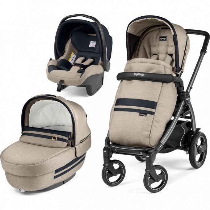 Коляска 3 в 1 PEG-PEREGO BOOK 51S ELITE SL LUXE ECRU PACK00-00000000034 Коляска 3 в 1 PEG-PEREGO BOOK 51S ELITE SL LUXE ECRU PACK00-00000000034