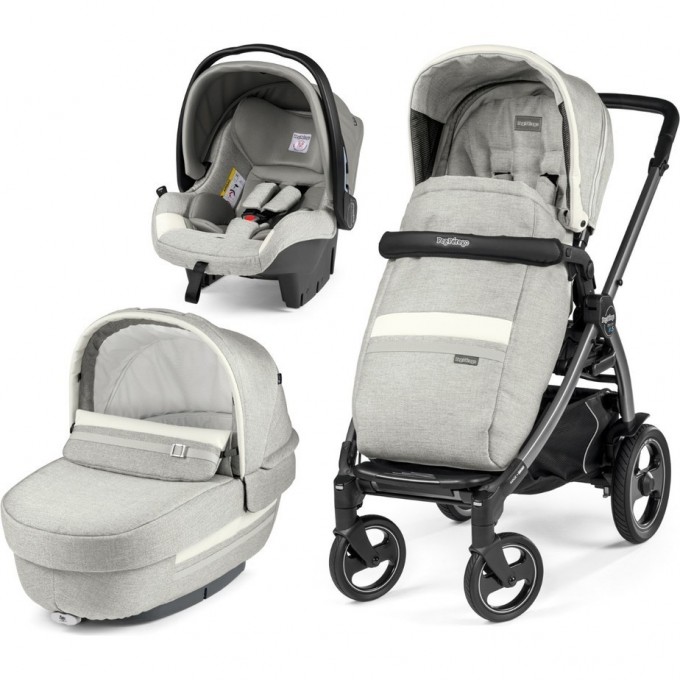 Коляска 3 в 1 PEG-PEREGO BOOK 51S ELITE SL LUXE PURE PACK00-00000000032 Коляска 3 в 1 PEG-PEREGO BOOK 51S ELITE SL LUXE PURE PACK00-00000000032