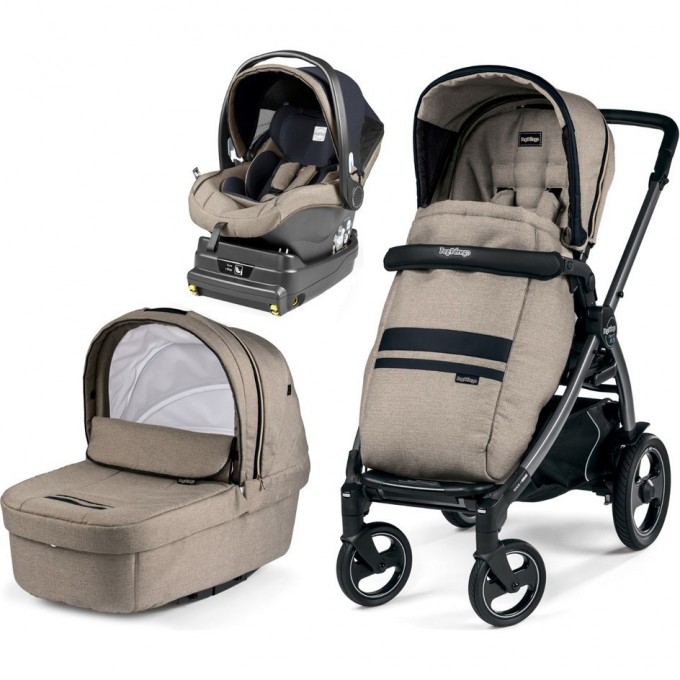 Коляска 3 в 1 PEG-PEREGO BOOK 51S PRIMONIDO I-SIZE LUXE ECRU PACK00-00000000062 Коляска 3 в 1 PEG-PEREGO BOOK 51S PRIMONIDO I-SIZE LUXE ECRU PACK00-00000000062