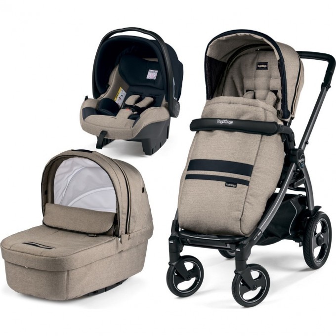 Коляска 3 в 1 PEG-PEREGO BOOK 51S PRIMONIDO SL LUXE ECRU PACK00-00000000058 Коляска 3 в 1 PEG-PEREGO BOOK 51S PRIMONIDO SL LUXE ECRU PACK00-00000000058