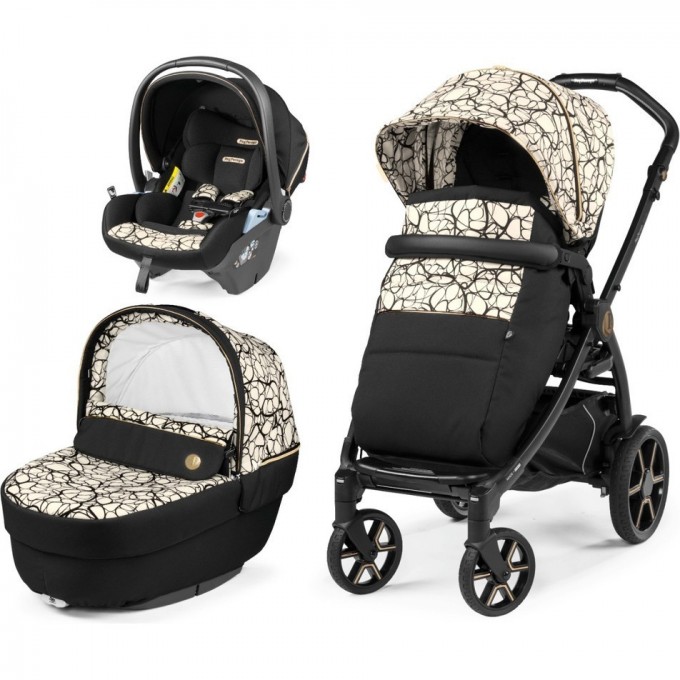 Коляска 3 в 1 PEG-PEREGO BOOK LOUNGE MODULAR GRAPHIC GOLD PACK-000001-000002 Коляска 3 в 1 PEG-PEREGO BOOK LOUNGE MODULAR GRAPHIC GOLD PACK-000001-000002