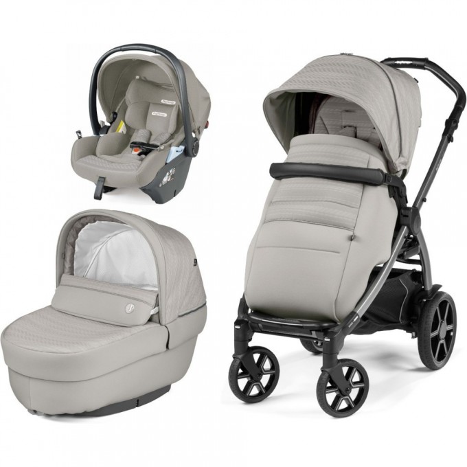Коляска 3 в 1 PEG-PEREGO BOOK LOUNGE MODULAR MOONSTONE PACK-000001-000005 Коляска 3 в 1 PEG-PEREGO BOOK LOUNGE MODULAR MOONSTONE PACK-000001-000005
