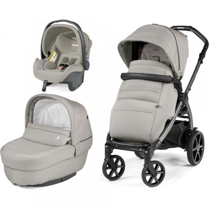 Коляска 3 в 1 PEG-PEREGO BOOK SL MODULAR MOONSTONE PACK-000000-000005 Коляска 3 в 1 PEG-PEREGO BOOK SL MODULAR MOONSTONE PACK-000000-000005