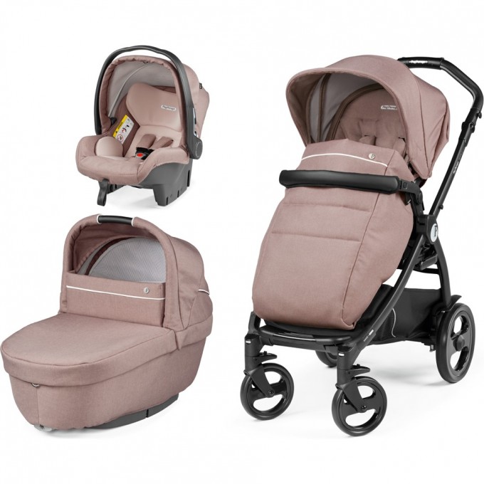 Коляска 3 в 1 PEG-PEREGO BOOK SMART ROSETTE MODULAR IPMS340000SV39 Коляска 3 в 1 PEG-PEREGO BOOK SMART ROSETTE MODULAR IPMS340000SV39