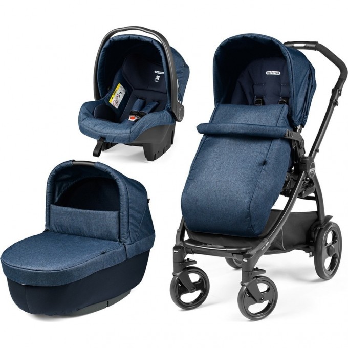 Коляска 3 в 1 PEG-PEREGO FUTURA MODULAR INDIGO IPMS310000GL51RO51 Коляска 3 в 1 PEG-PEREGO FUTURA MODULAR INDIGO IPMS310000GL51RO51