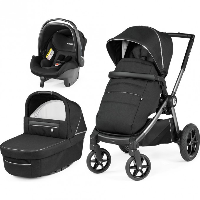 Коляска 3 в 1 PEG-PEREGO GT4 SL MODULAR BLACK SHINE PACK-000006-000001 Коляска 3 в 1 PEG-PEREGO GT4 SL MODULAR BLACK SHINE PACK-000006-000001