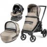 Коляска 3 в 1 PEG-PEREGO TEAM ELITE I-SIZE LUXE ECRU PACK00-00000000170