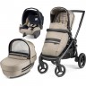 Коляска 3 в 1 PEG-PEREGO TEAM ELITE SL LUXE ECRU PACK00-00000000162