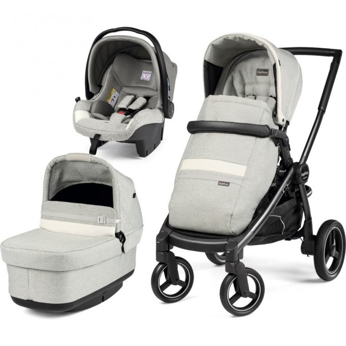 Коляска 3 в 1 PEG-PEREGO TEAM POP-UP SL LUXE PURE PACK00-00000000176 Коляска 3 в 1 PEG-PEREGO TEAM POP-UP SL LUXE PURE PACK00-00000000176