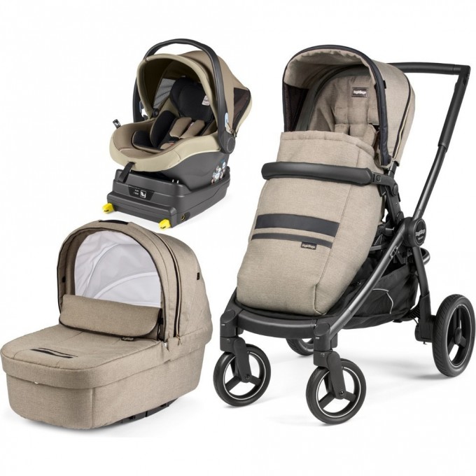 Коляска 3 в 1 PEG-PEREGO TEAM PRIMONIDO I-SIZE LUXE ECRU PACK00-00000000190 Коляска 3 в 1 PEG-PEREGO TEAM PRIMONIDO I-SIZE LUXE ECRU PACK00-00000000190
