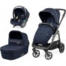 Коляска 3 в 1 PEG-PEREGO VELOCE LOUNGE BLUE SHINE PACK-000017-000000