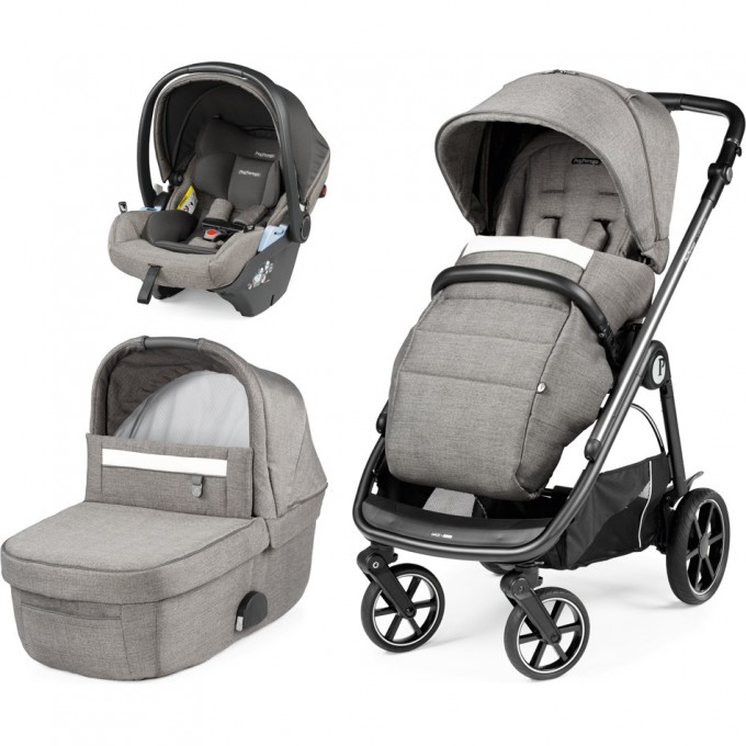 Коляска 3 в 1 PEG-PEREGO VELOCE LOUNGE CITY GREY PACK-000009-000002 Коляска 3 в 1 PEG-PEREGO VELOCE LOUNGE CITY GREY PACK-000009-000002