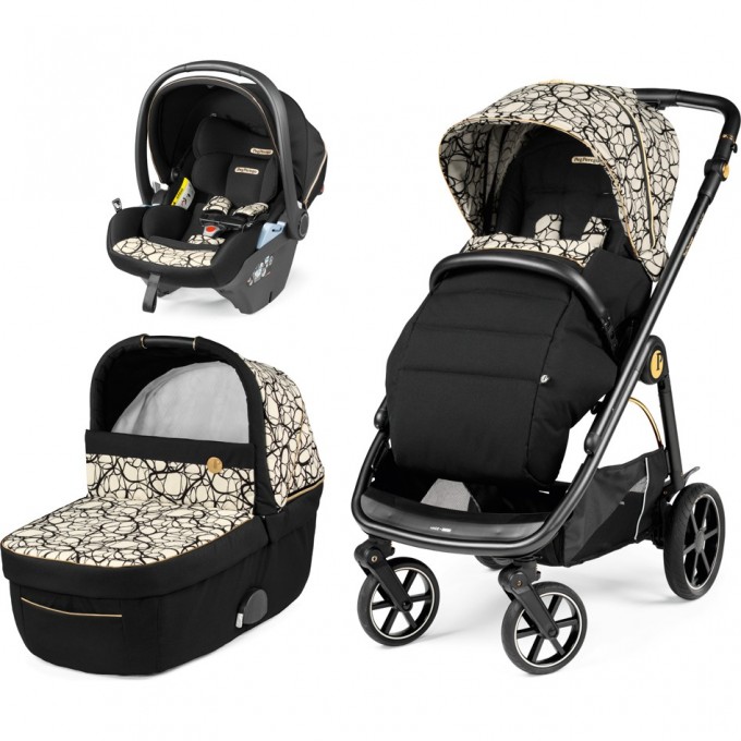 Коляска 3 в 1 PEG-PEREGO VELOCE LOUNGE GRAPHIC GOLD PACK-000009-000004 Коляска 3 в 1 PEG-PEREGO VELOCE LOUNGE GRAPHIC GOLD PACK-000009-000004
