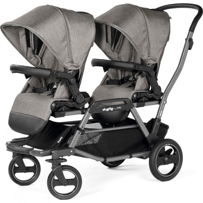Коляска для двойни PEG-PEREGO DUETTE PIROET CITY GREY PACK-000004-000000 Коляска для двойни PEG-PEREGO DUETTE PIROET CITY GREY PACK-000004-000000