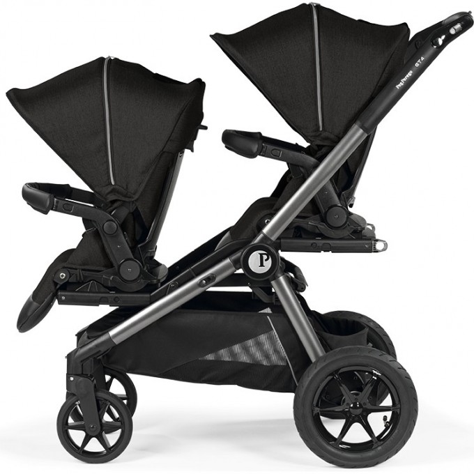 Коляска для погодок PEG PEREGO GT4 BLACK SHINE PACK-000007-000001-2 Коляска для погодок PEG PEREGO GT4 BLACK SHINE PACK-000007-000001-2
