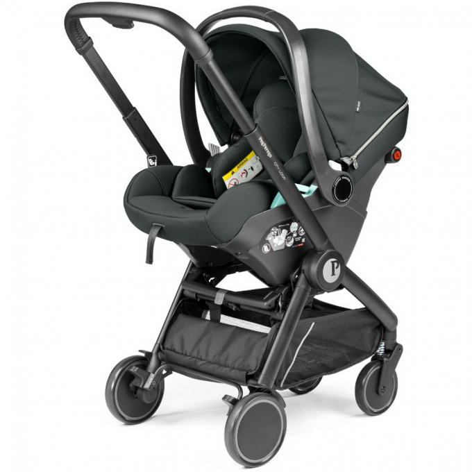 Коляска и автокресло PEG PEREGO CITY LOOP LOUNGE TrueBlack PACK-000030-000002