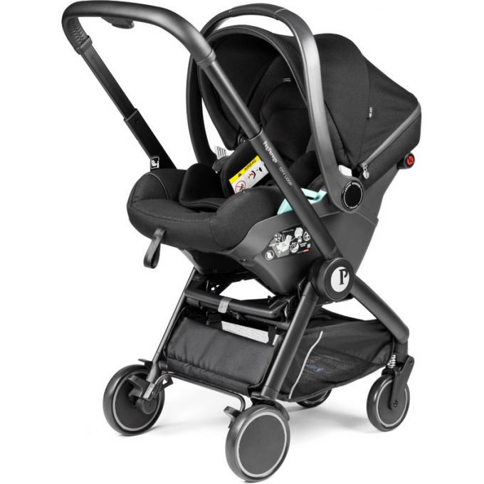 Коляска и автокресло PEG PEREGO CITY LOOP SLK TrueBlack PACK-000030-000011 Коляска и автокресло PEG PEREGO CITY LOOP SLK TrueBlack PACK-000030-000011