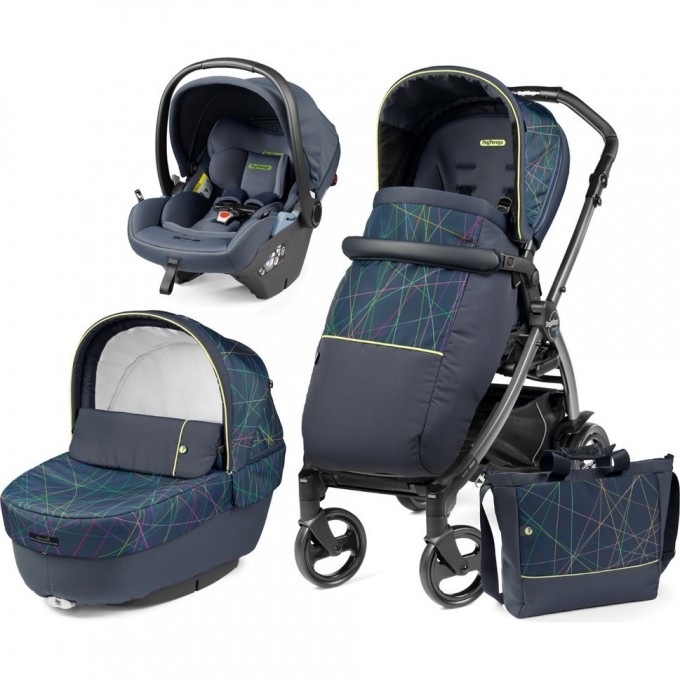 Коляска PEG-PEREGO BOOK NEW LIFE LOUNGE ELITE MODULAR PACK07-3 Коляска PEG-PEREGO BOOK NEW LIFE LOUNGE ELITE MODULAR PACK07-3