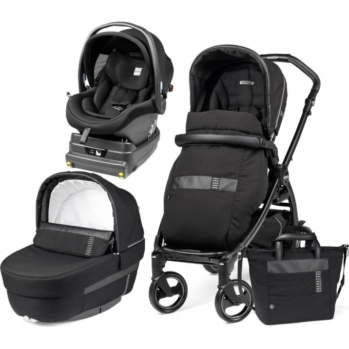 Коляска PEG-PEREGO BOOK ROCK BLACK I-SIZE ELITE MODULAR PACK07-00000000006 Коляска PEG-PEREGO BOOK ROCK BLACK I-SIZE ELITE MODULAR PACK07-00000000006