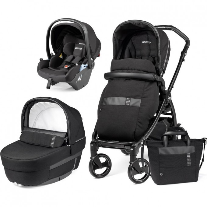 Коляска PEG-PEREGO BOOK ROCK BLACK LOUNGE ELITE MODULAR PACK07-5 Коляска PEG-PEREGO BOOK ROCK BLACK LOUNGE ELITE MODULAR PACK07-5