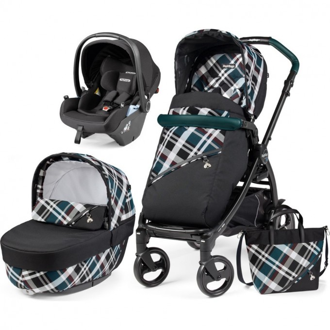 Коляска PEG-PEREGO BOOK TARTAN LOUNGE ELITE MODULAR PACK07-7 Коляска PEG-PEREGO BOOK TARTAN LOUNGE ELITE MODULAR PACK07-7