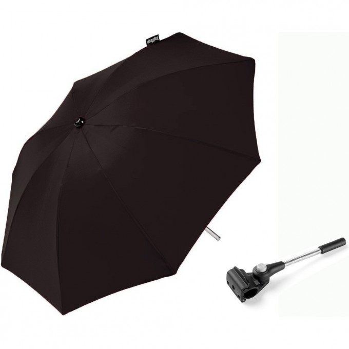 Зонт с адаптером PEG-PEREGO PLIKO/SI/ARIA SHOPPER TWIN NERO IAOMBE00--FD01-PB Зонт с адаптером PEG-PEREGO PLIKO/SI/ARIA SHOPPER TWIN NERO IAOMBE00--FD01-PB